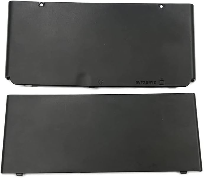LightFairy 2015 for New 3DS Replacement Front Faceplate Back Plates Part Shell Housing Case Cover (Black) - Image 2